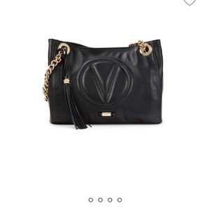 lValentino Luisa Leather Shoulder Bag